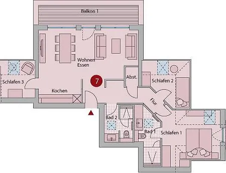 Residenz Am Apartmán Börgerende-Rethwisch