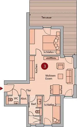 Apartmán Residenz Am Börgerende-Rethwisch